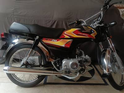 Bike for sale Honda cd 70 black color