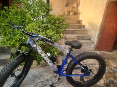 PLUS Fat Tire Mountain Bicycle – 5 Months Used – Excellent Condition