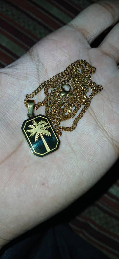 PALM TREE PENDANT - TRIDENT PENDANT