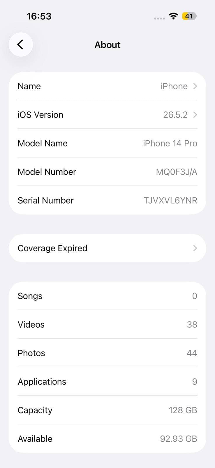 Apple iPhone 14 Pro 6