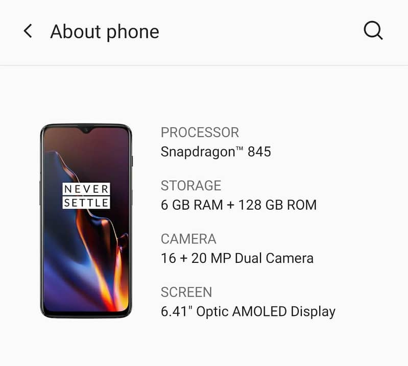 One Plus 6T 4