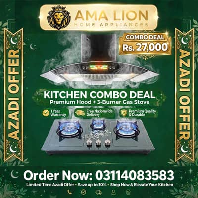 IMPOTAD kitchen gas stove hob LPG NG CHULHA / air hood /03114083583