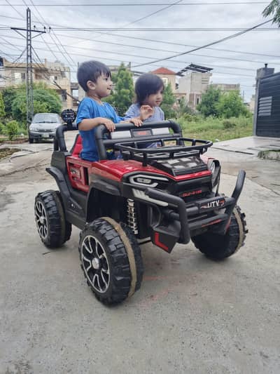 Twin Seats Jeep / Car for Kids - Big size