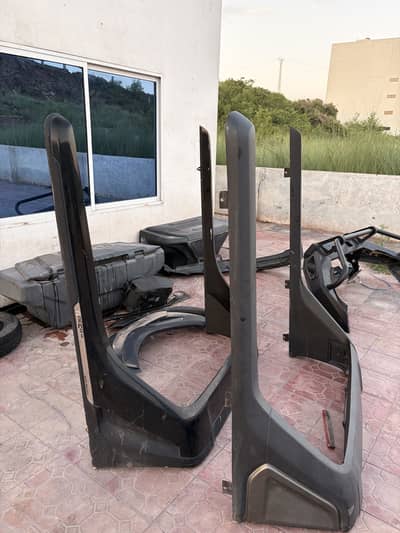 Toyota Hilux Revo Rocco Genuine Bed Liner / Bed Side Panels