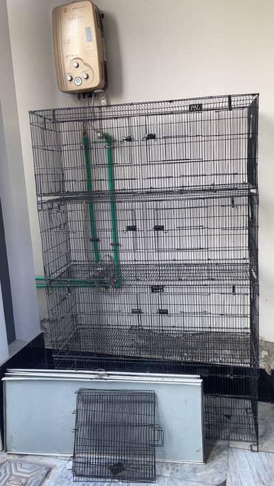8 portions used cage 15000rs