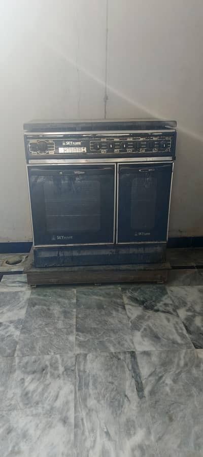 skyflame cooking range 5 burners used condition