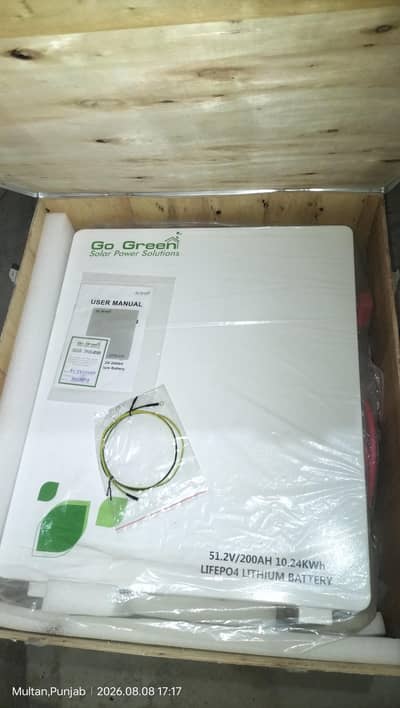 10 KW Go Green Lithium ion battery