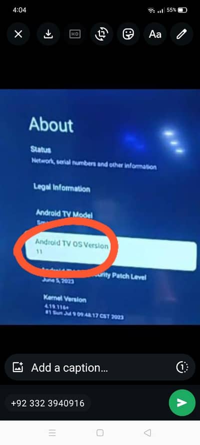 Tcl led 40 inch model S5400 With google tv