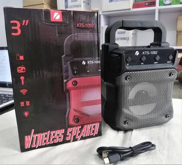 Bluetooth Wireless Speaker KTS-1092 Part Sound Enjoy Your Music With Amazing Battery