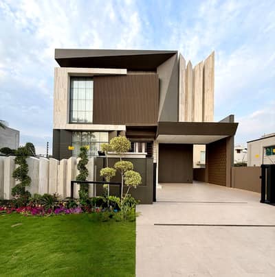 One Kanal Brand New Luxury Ultra-Modern Design Most Beautiful Fully Furnished Bungalow 2 Servant Quarter In Basement For Sale At Prime Location Of DHA Lahore Near To Park Masjid Dolmen Mall & Commercial Market.