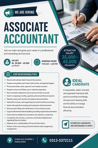 ASSOCIATE ACCOUNTANT
