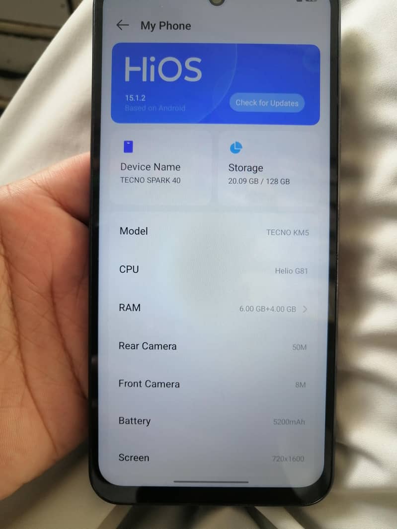 Tecno Other Model 8