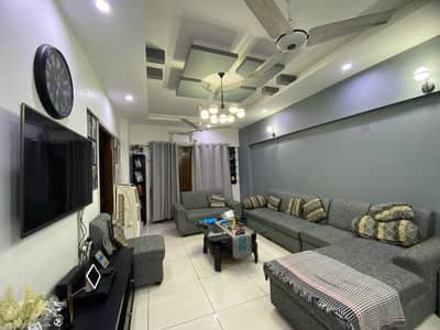 FURNISHED KHALID BIN WALEED 3BED DD FLAT FOR SALE