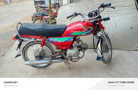 Honda cd70 2018 modle in Good condition 03281482241