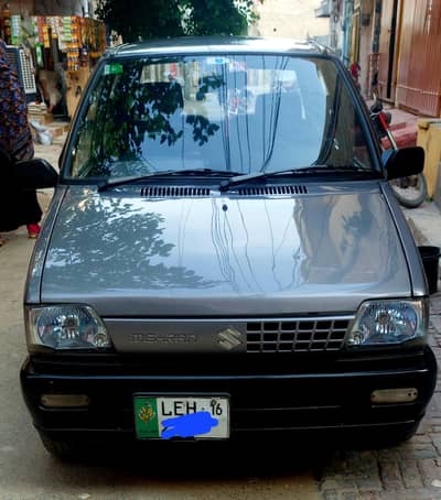 Suzuki Mehran VX 2016 totally genuine with Ac