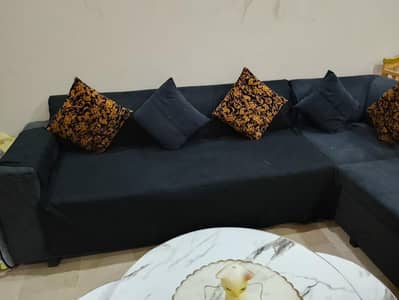 7 seater L shape sofa for sale.