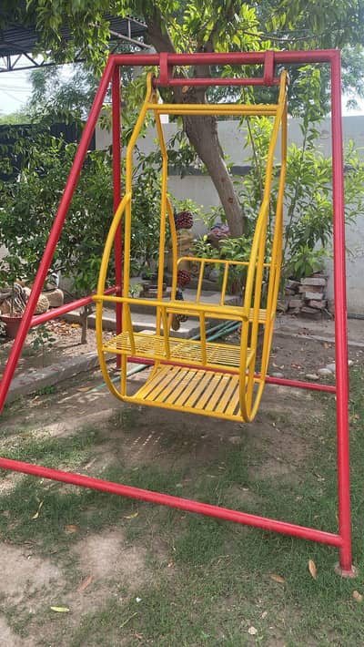 solid iron made swing