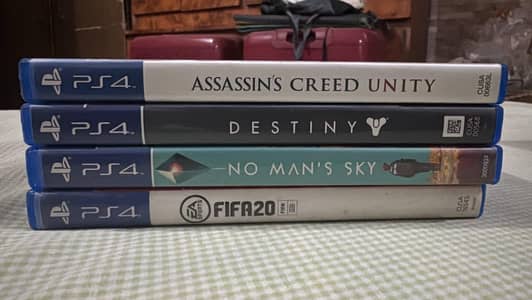  PS4 Games Bundle – AC Unity, Destiny, No Man’s Sky & FIFA 20