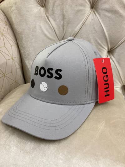 Grey HUGO BOSS Stylish & Classic Baseball Cap