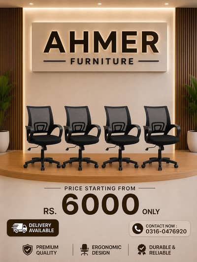 Computer chair/Study Chair/Office chair/Revolving chair/Visitor chairs