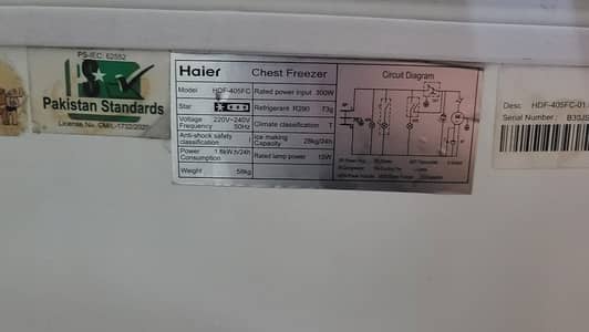 New Condition Haier Freezer Single Door Best Condition Urgent Sale