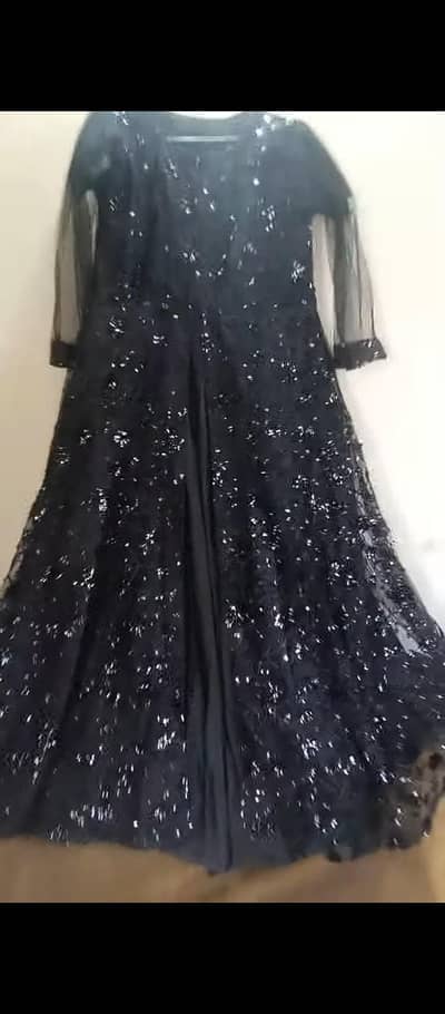 MEXI FROCK BLACK