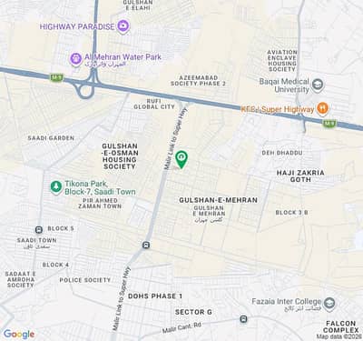 600 Sq. Yard Plot Available For Sale At Gulshan E Mehran 1A-1