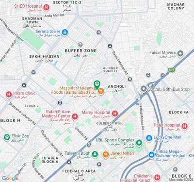 Ideal 120 Square Yards Upper Portion Available In Federal B Area - Block 18, Karachi