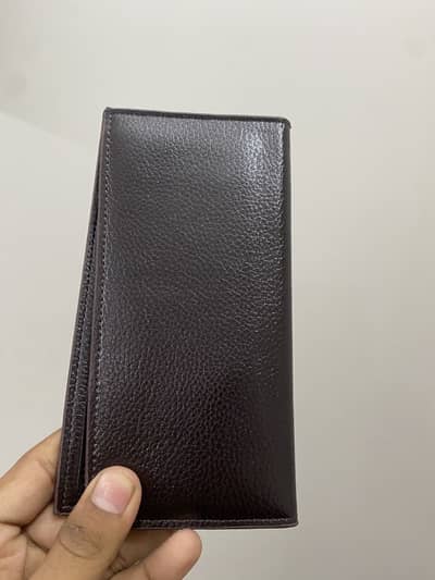 Mens long wallet premium