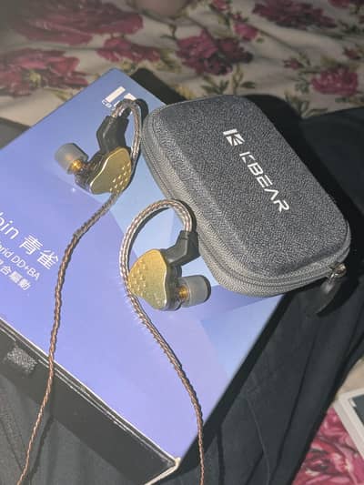 KBear Robin 4BA , 1DD driver bassy warm iem