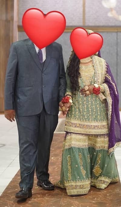 Bridal gharara for sale