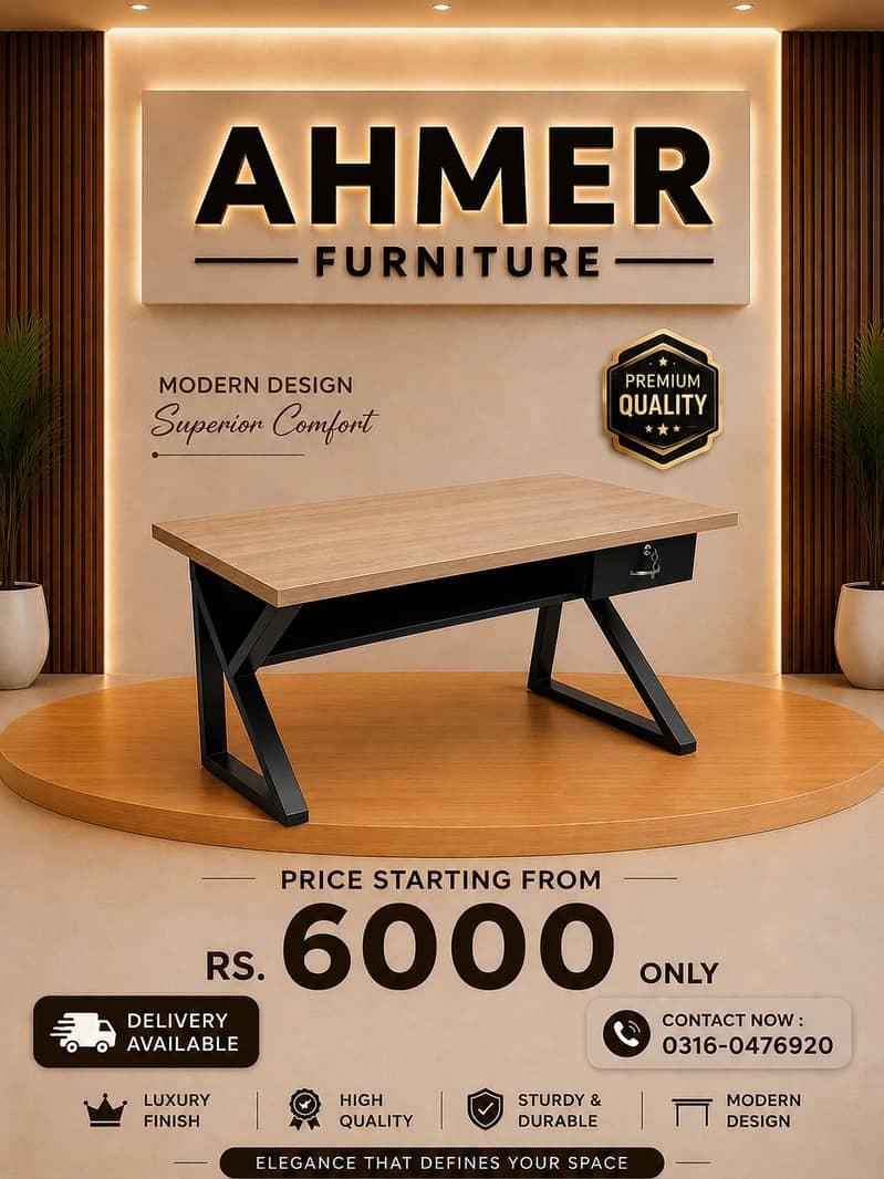 Office Table/Computer table/Executive table/Workstation/Meeting Table 3