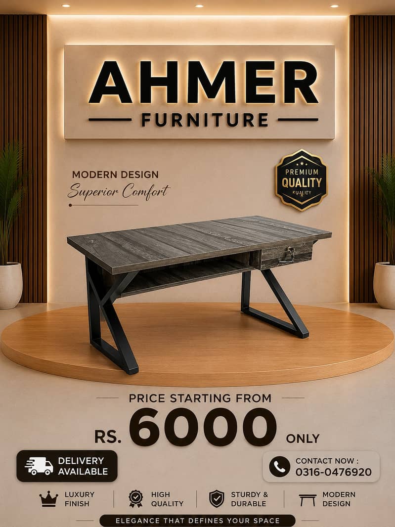 Office Table/Computer table/Executive table/Workstation/Meeting Table 4