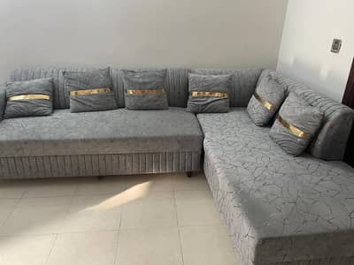 L Shaped Sofa Set Just Like New
