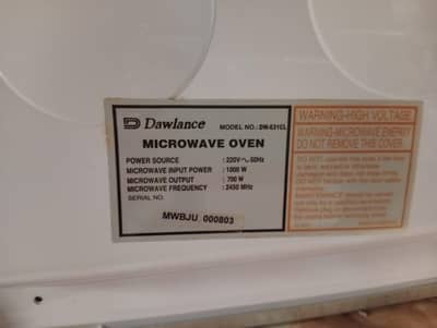 microwave oven