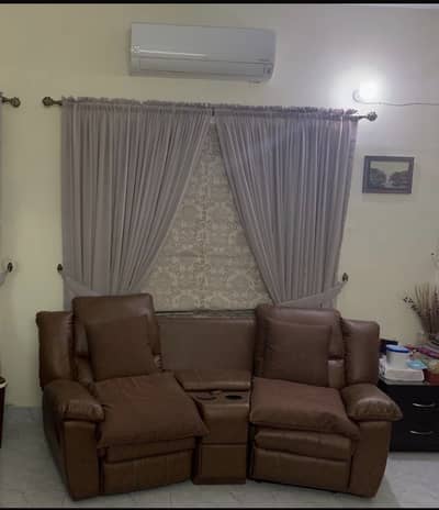 incliner Double Sofa Set