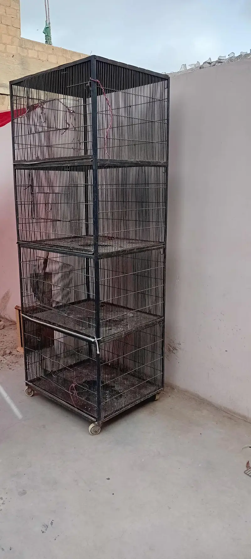 4 compartment iron cage for chicken for sell — photo 3