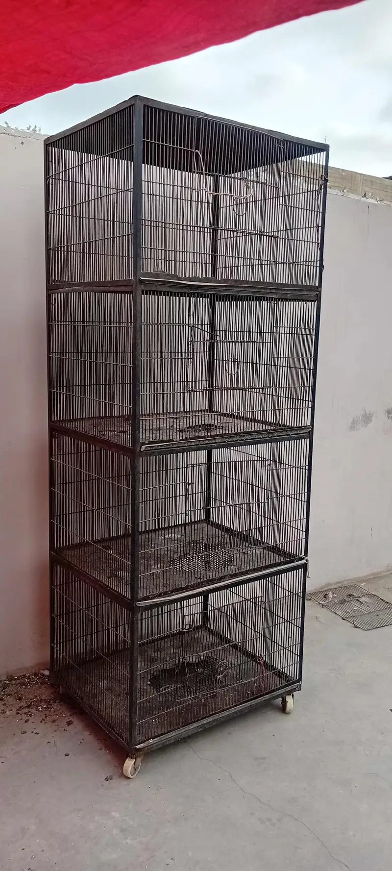 4 compartment iron cage for chicken for sell — photo 4