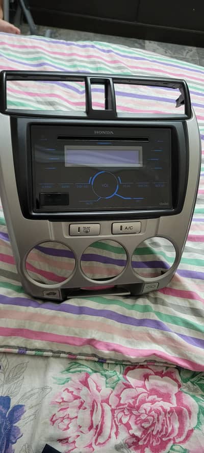 Honda City 2009 - 2021 central Ring panel with original cd player