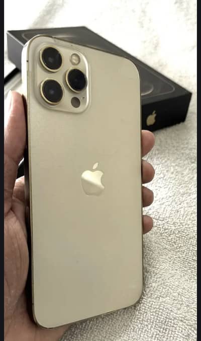 iPhone 12 Pro Max Golden Dual sim Official Full Box