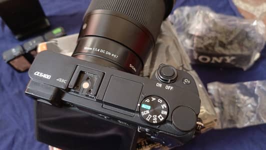 Sony A6400 + Sigma 16mm F1.4 | Excellent Condition | Urgent Sale