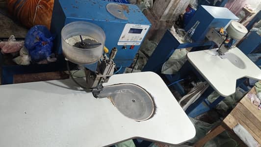 Fzy l one head pearl moti pin machine