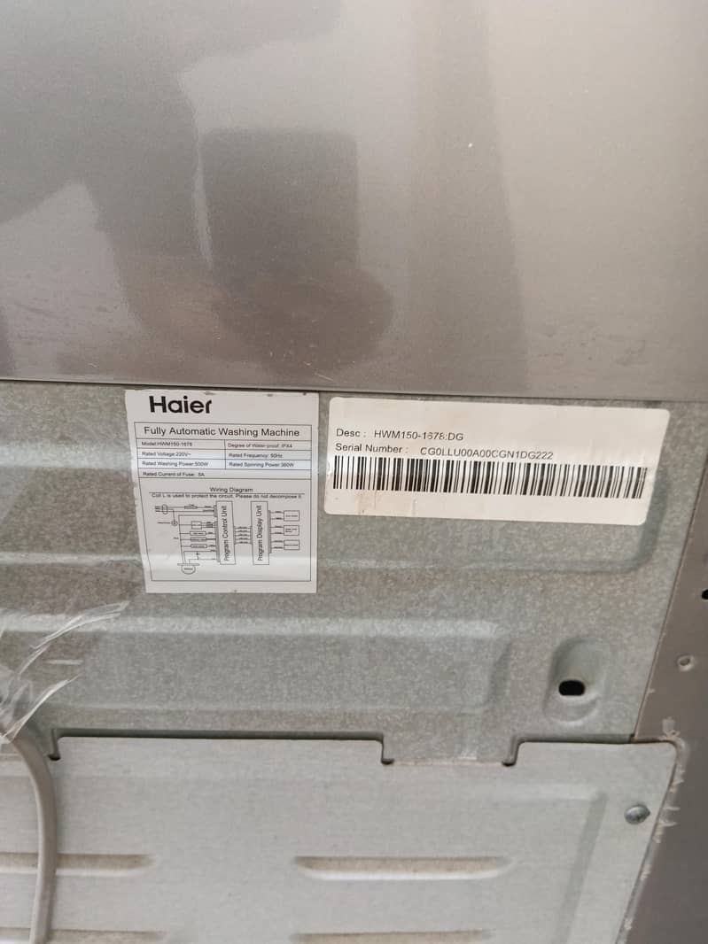 Haeir Automatic Washing Machine 2