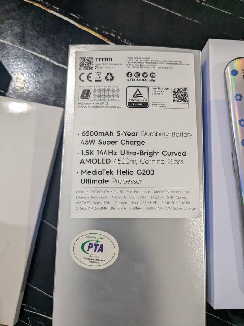 Tecno CAMON 15 Pro 2