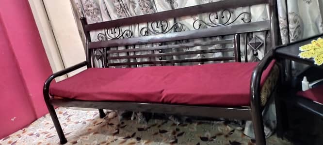 Iron Rod Sofa Set for Sale - Strong Frame (Large Size 70" x 27")