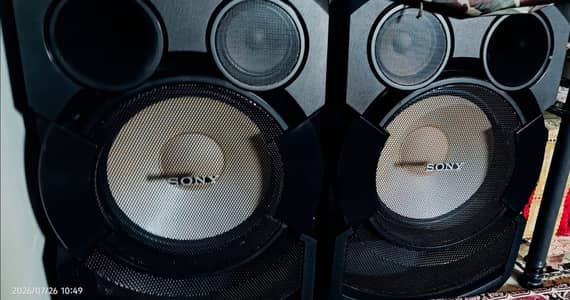 Sony shake x70d speakers only