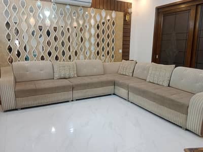 9 seater L-shaped sofa set - Good condition