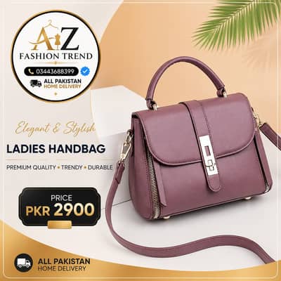 Women's Leather Plain Shoulder Bag