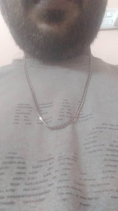 Original 925 Silver Chain and Chandi ring
