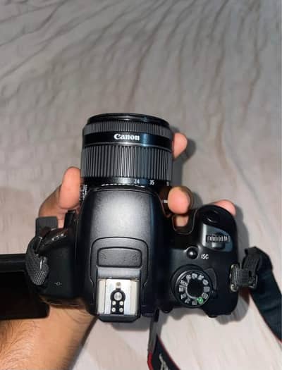 Canon 700d with 18-55 lens